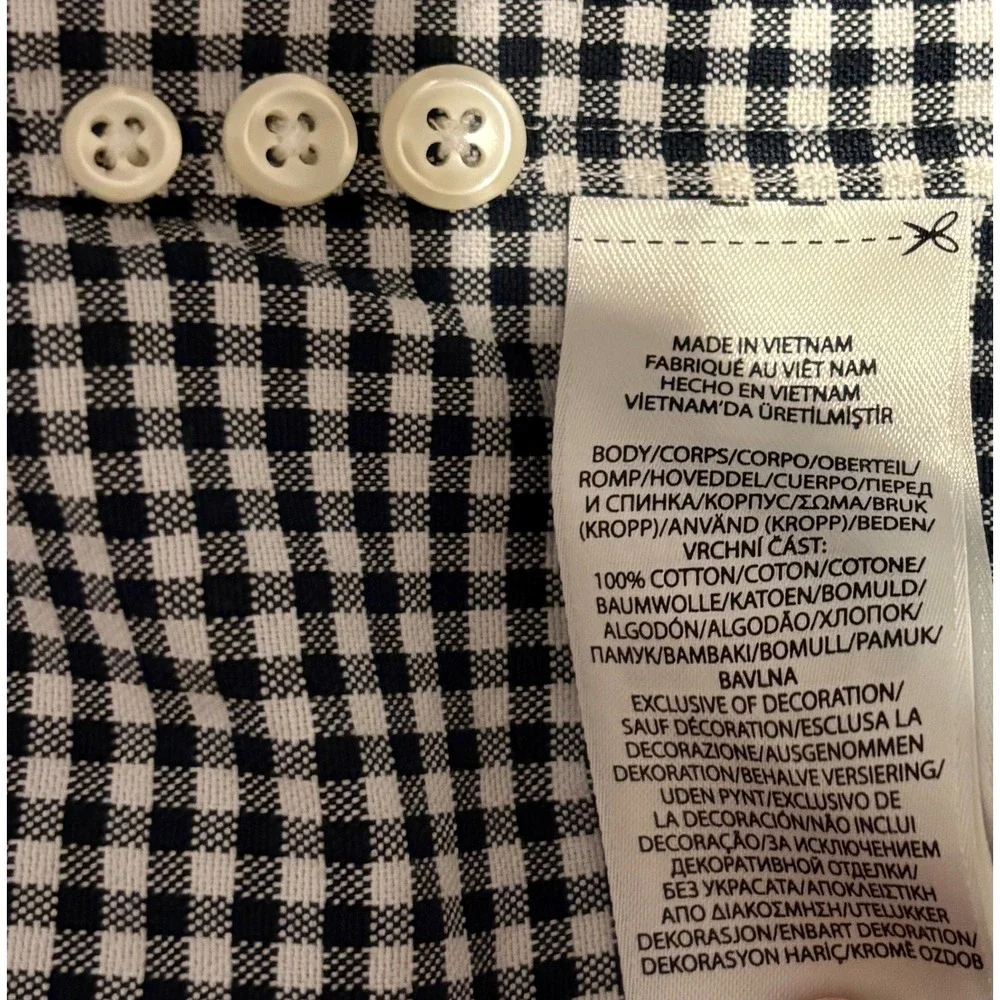Polo Ralph Lauren Men's Classic Fit Gingham‎ Button Down Shirt Size L